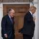 Rudy Giuliani and Donald Trump head to a meeting at Trump International Golf Club in Bedminster Township, N.J., on Nov. 20, 2016.